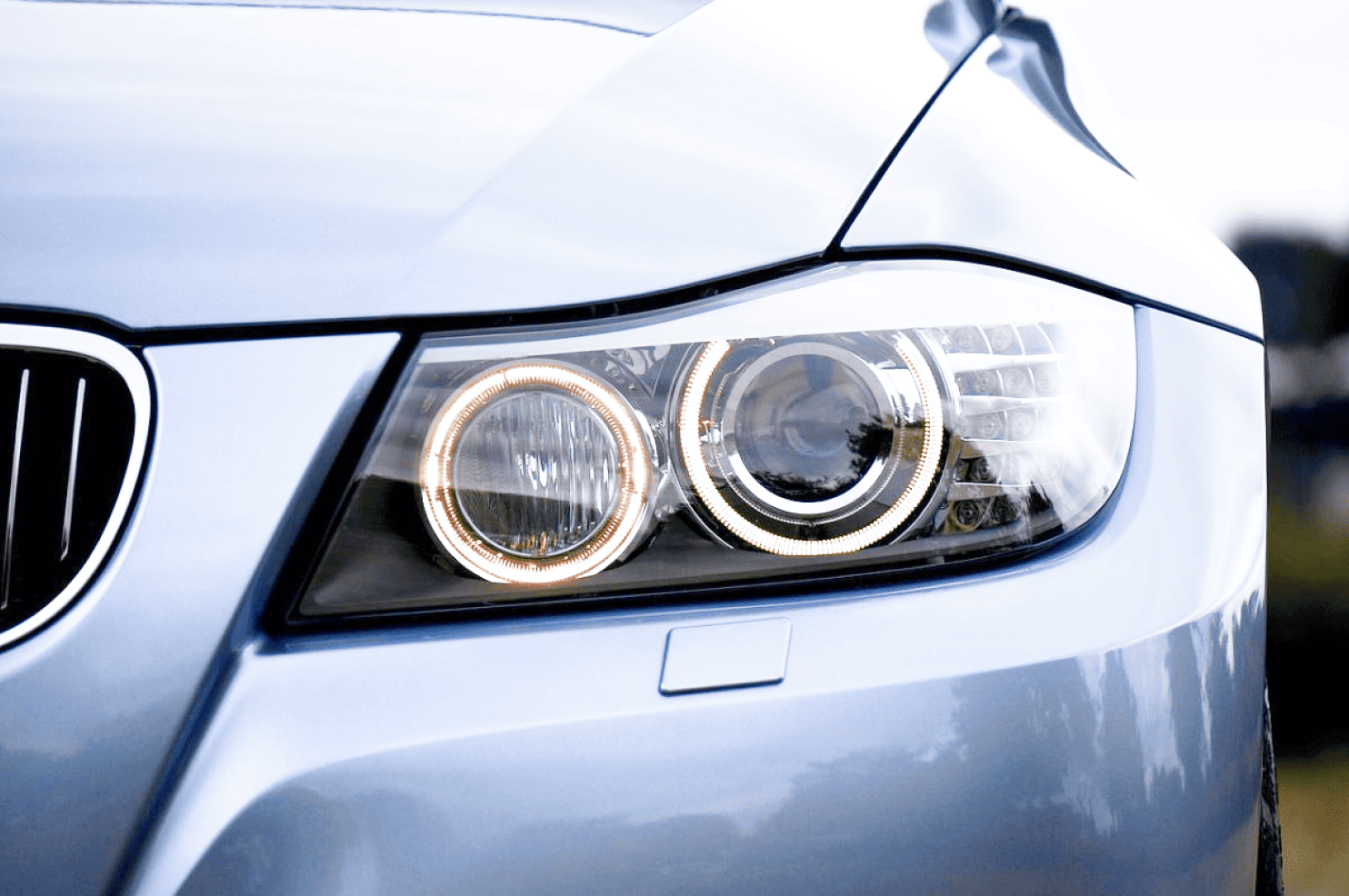 bmw e90 headlight image